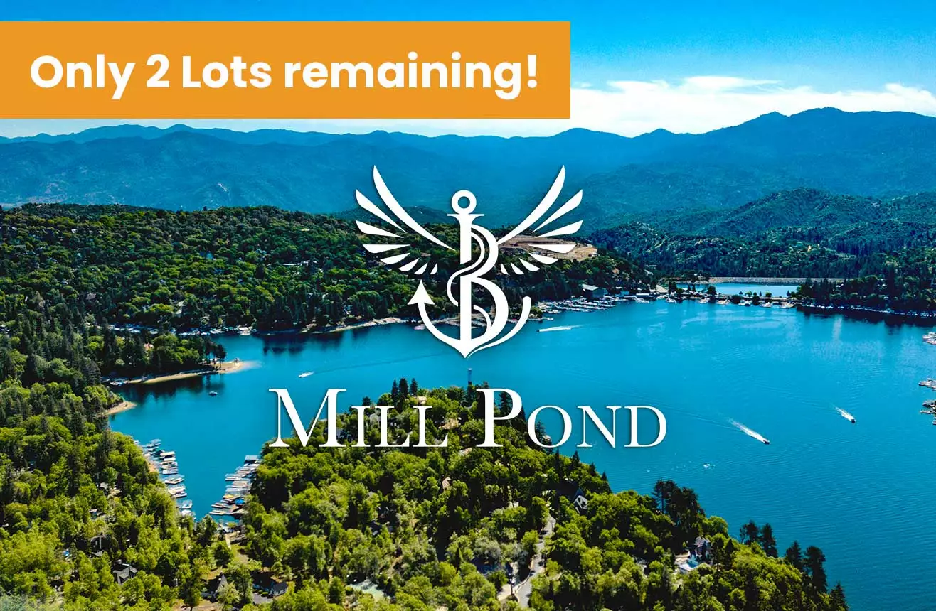 Mill Pond only 2 lots remaining