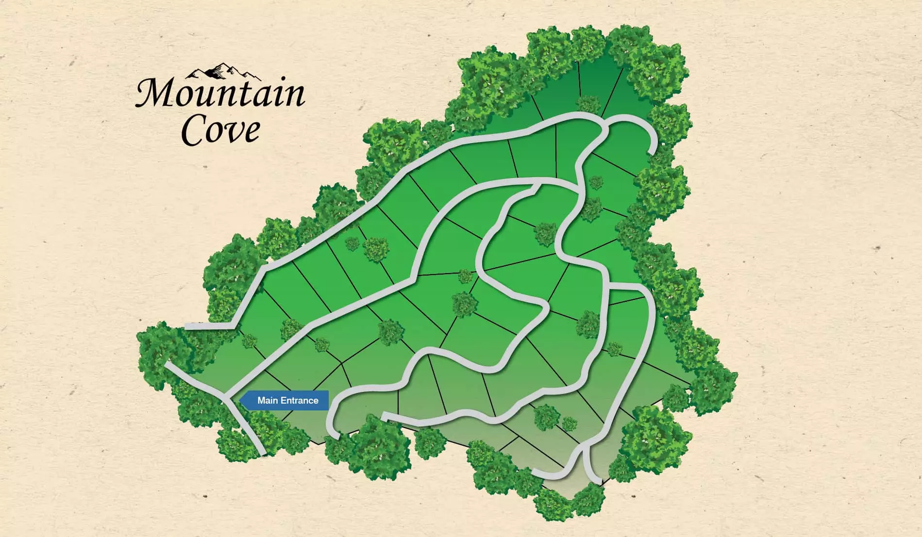 Map of Mountain Cove