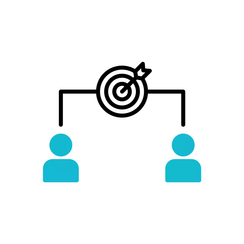 People and target icon